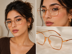 GUCCI SLIM METAL EYEGLASSES (1218953)