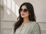 VICTORIA SQUAR FLAT-TOP SUNGLASSES (B805336015)