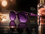 MAWK LUNA MONARCH SUNGLASSES (L3297C6)