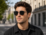 RAYBAN BLACKOUT SUNGLASSES (B8018518)