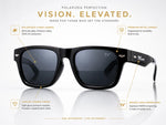 MAWK RAVEN NOIR SUNGLASSES (25016C1)