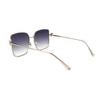 VICTORIA SQUAR FLAT-TOP SUNGLASSES (B805336015)