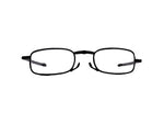 FOLDABLE TITANIUM READING GLASSES