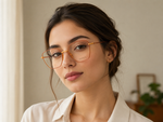 GUCCI SLIM METAL EYEGLASSES (1218953)